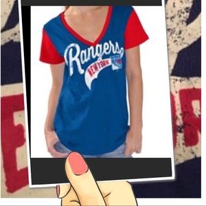 NY RANGERS Carl Banks TeeShirt